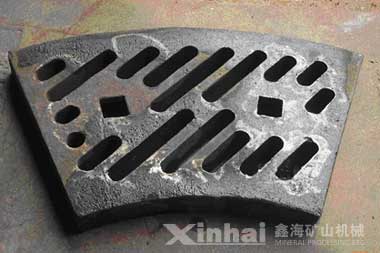 High chromium cast iron liners